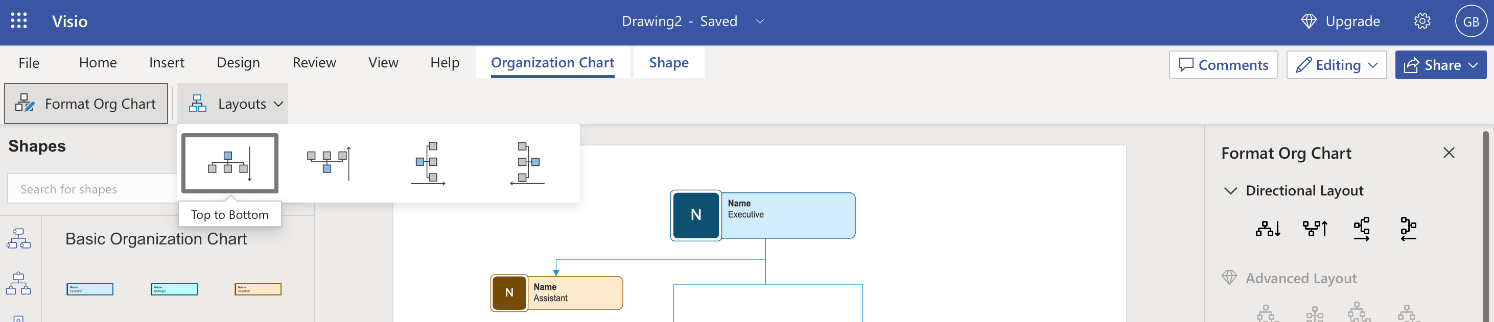 How to Build Your Org Chart in Microsoft Visio